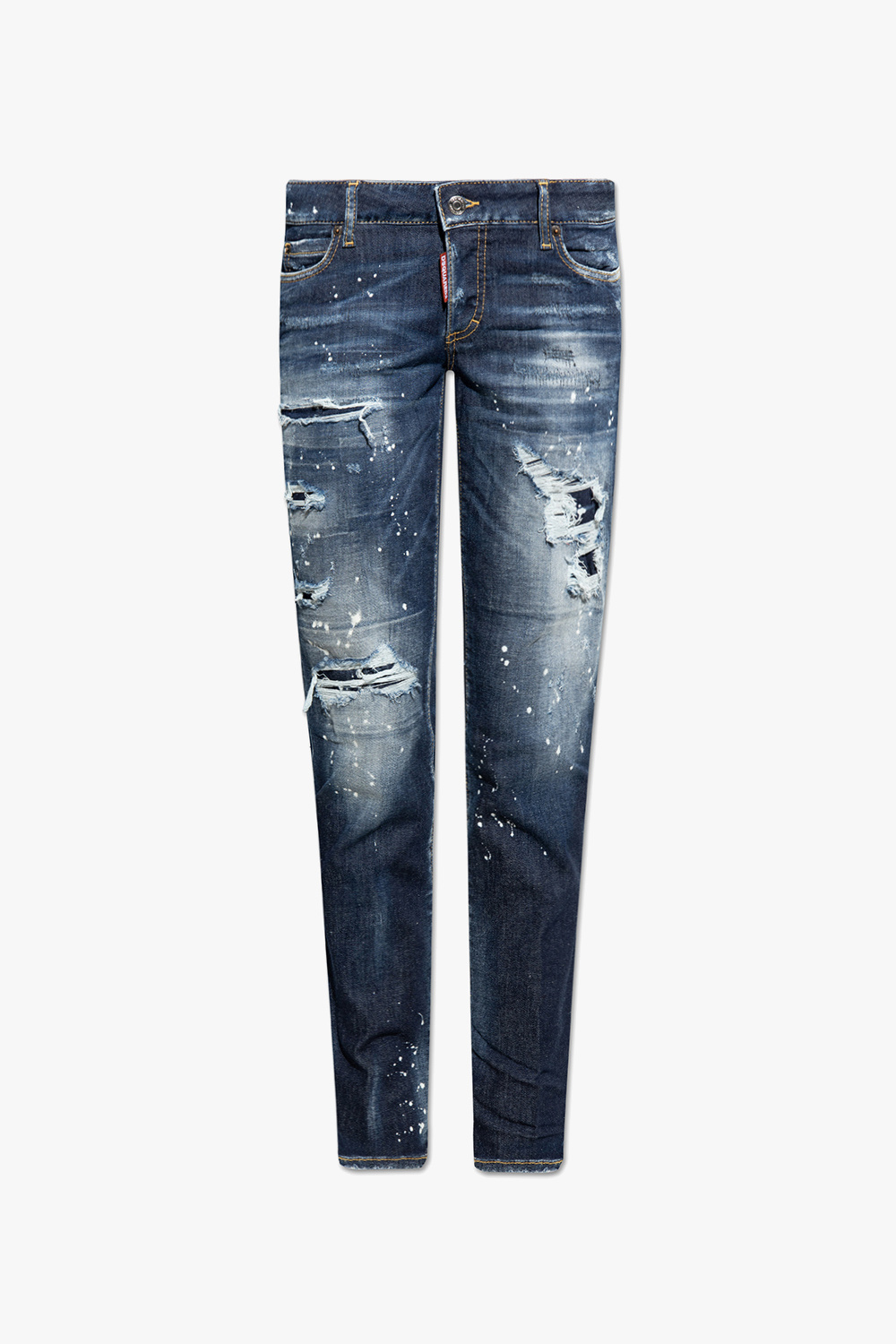 Navy blue 'Jennifer Cropped' jeans Dsquared2